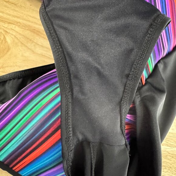 Miraclesuit One Piece Swimsuit Size 16 Striped Colorful Underwire SW-2064 - Picture 6 of 8